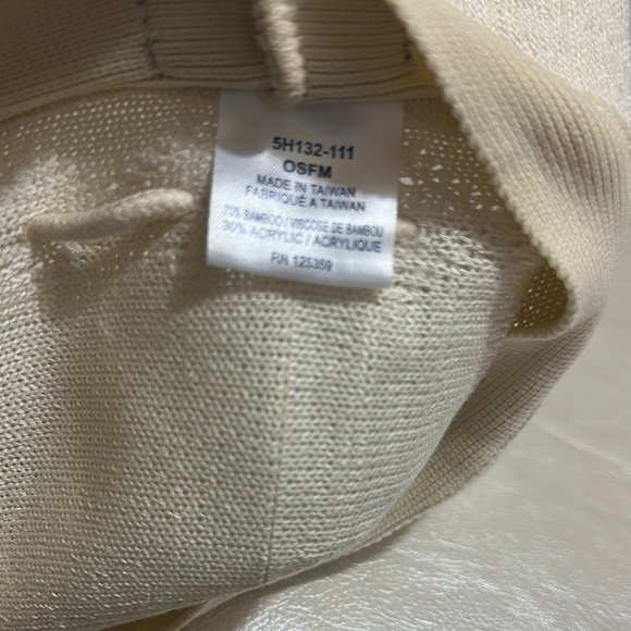 Sperry Cream Wide-Brimmed Sun Hat - Picture 6 of 6